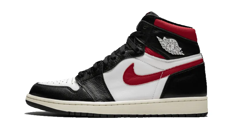 Air Jordan 1 Retro High Black Gym Red sold by Addict Sneakers