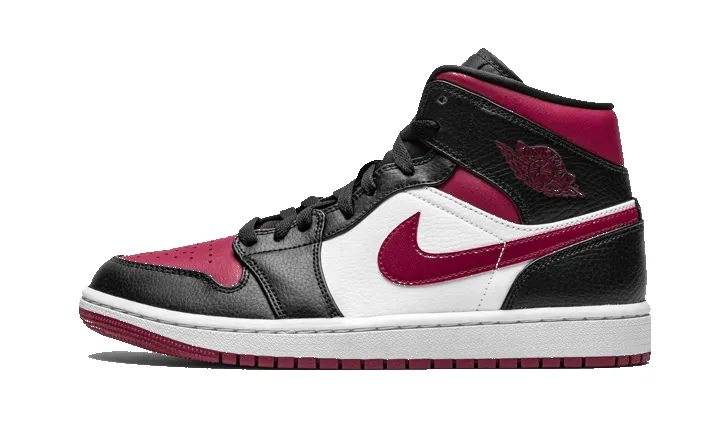 Air Jordan 1 Mid Bred Toe sold by Addict Sneakers