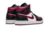 Air Jordan 1 Mid Bred Toe sold by Addict Sneakers