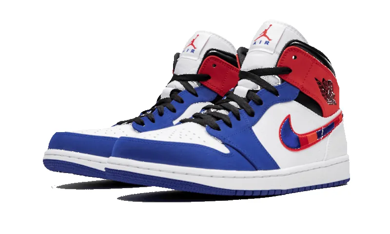 Air Jordan 1 Mid Multicolor Swoosh sold by Addict Sneakers product image thumbnail 2