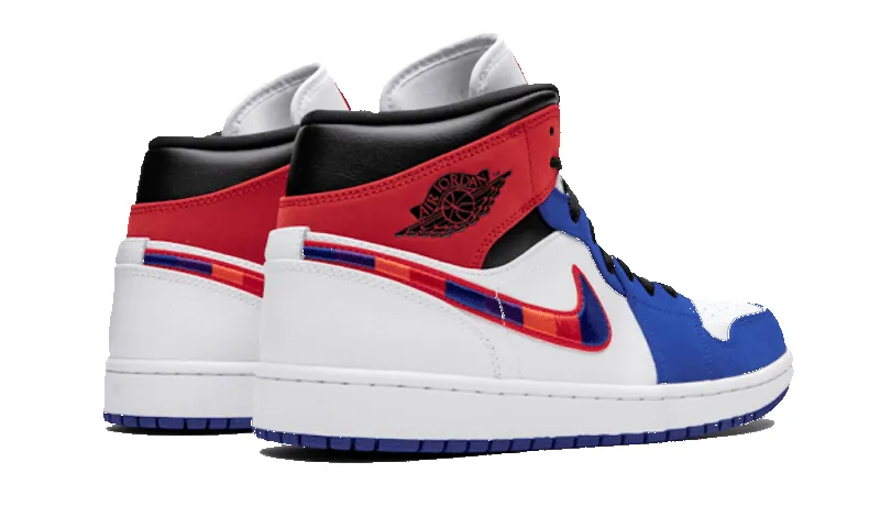 Air Jordan 1 Mid Multicolor Swoosh sold by Addict Sneakers product image thumbnail 3