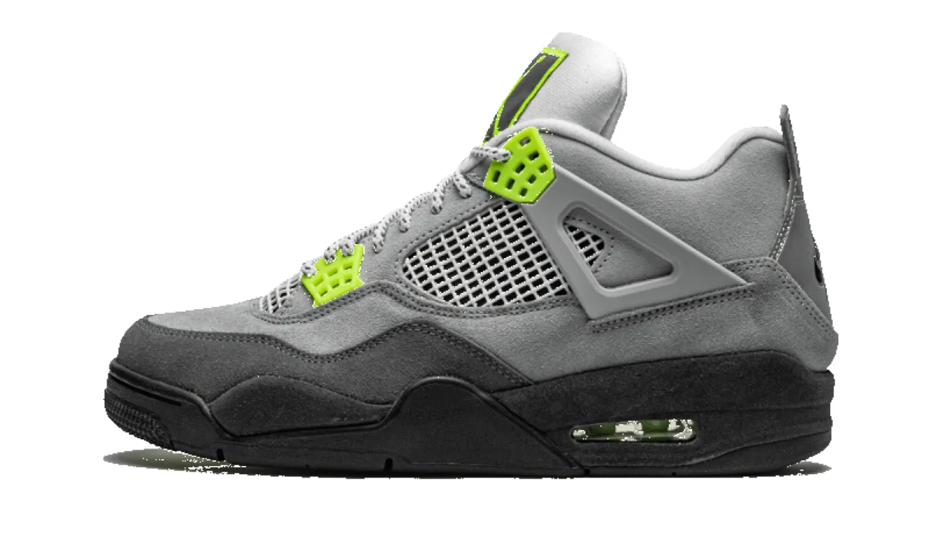 Air Jordan 4 Neon Volt sold by Addict Sneakers