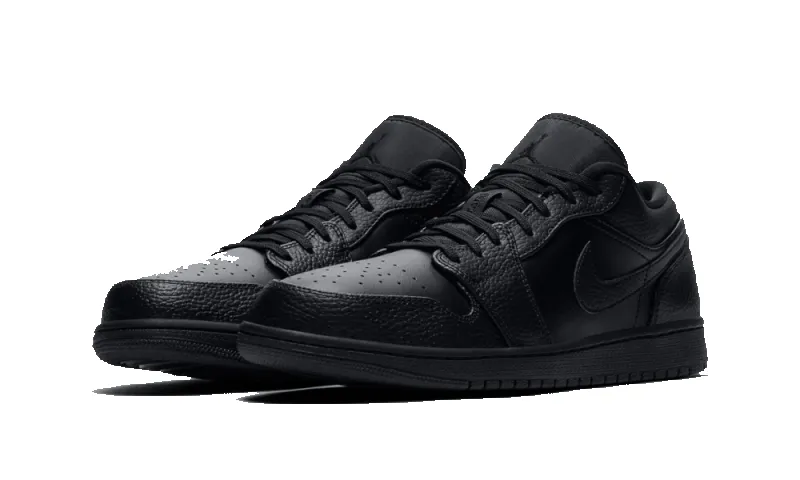 Air Jordan 1 Low Triple Black sold by Addict Sneakers product image thumbnail 2