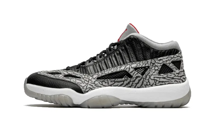 Air Jordan 11 Retro Low Ie Black Cement sold by Addict Sneakers