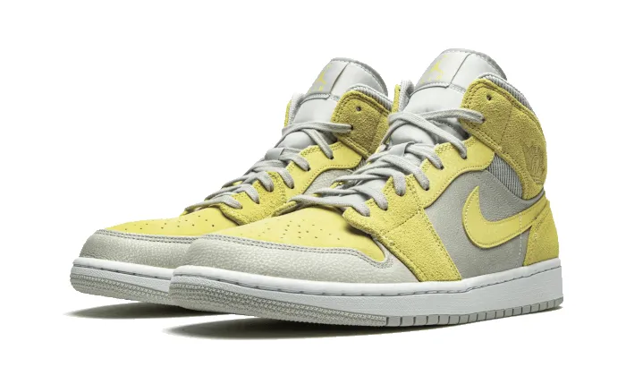 Air Jordan 1 Mid Mixed Textures Yellow sold by Addict Sneakers product image thumbnail 2