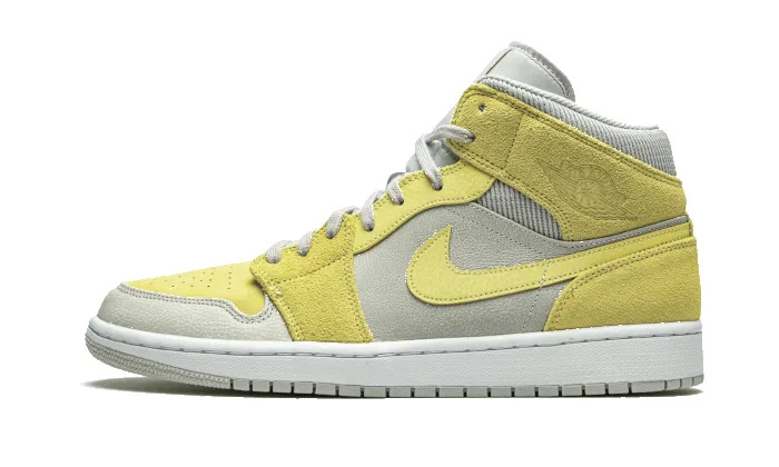 Air Jordan 1 Mid Mixed Textures Yellow sold by Addict Sneakers