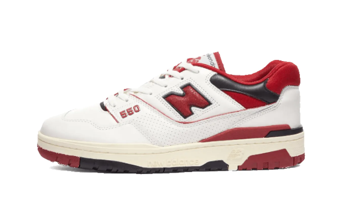New Balance 550 Aime Leon Dore White Red sold by Addict Sneakers