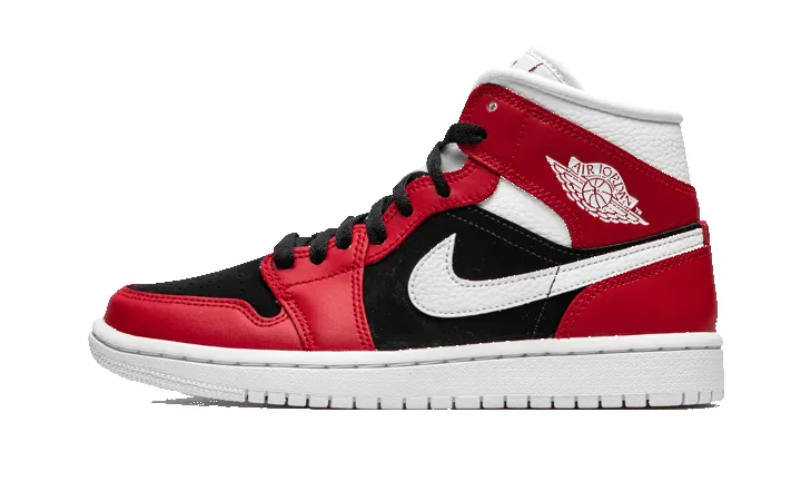 Air Jordan 1 Mid Gym Red Black sold by Addict Sneakers