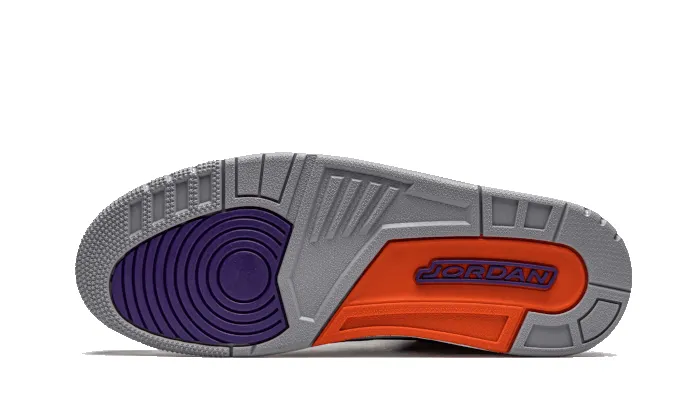 Air Jordan 3 Retro Black Court Purple sold by Addict Sneakers product image thumbnail 4