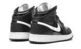Air Jordan 1 Mid Black Speckle sold by Addict Sneakers