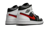 Air Jordan 1 Mid Black Chile Red White sold by Addict Sneakers