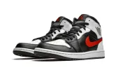 Air Jordan 1 Mid Black Chile Red White sold by Addict Sneakers