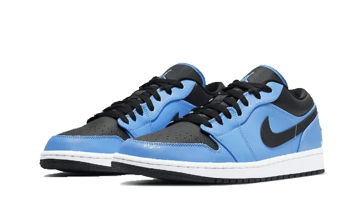 Air Jordan 1 Low University Blue Black sold by Addict Sneakers product image thumbnail 2