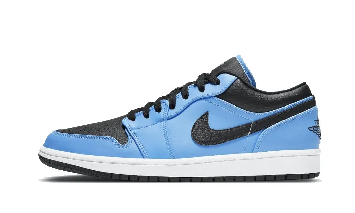Air Jordan 1 Low University Blue Black sold by Addict Sneakers