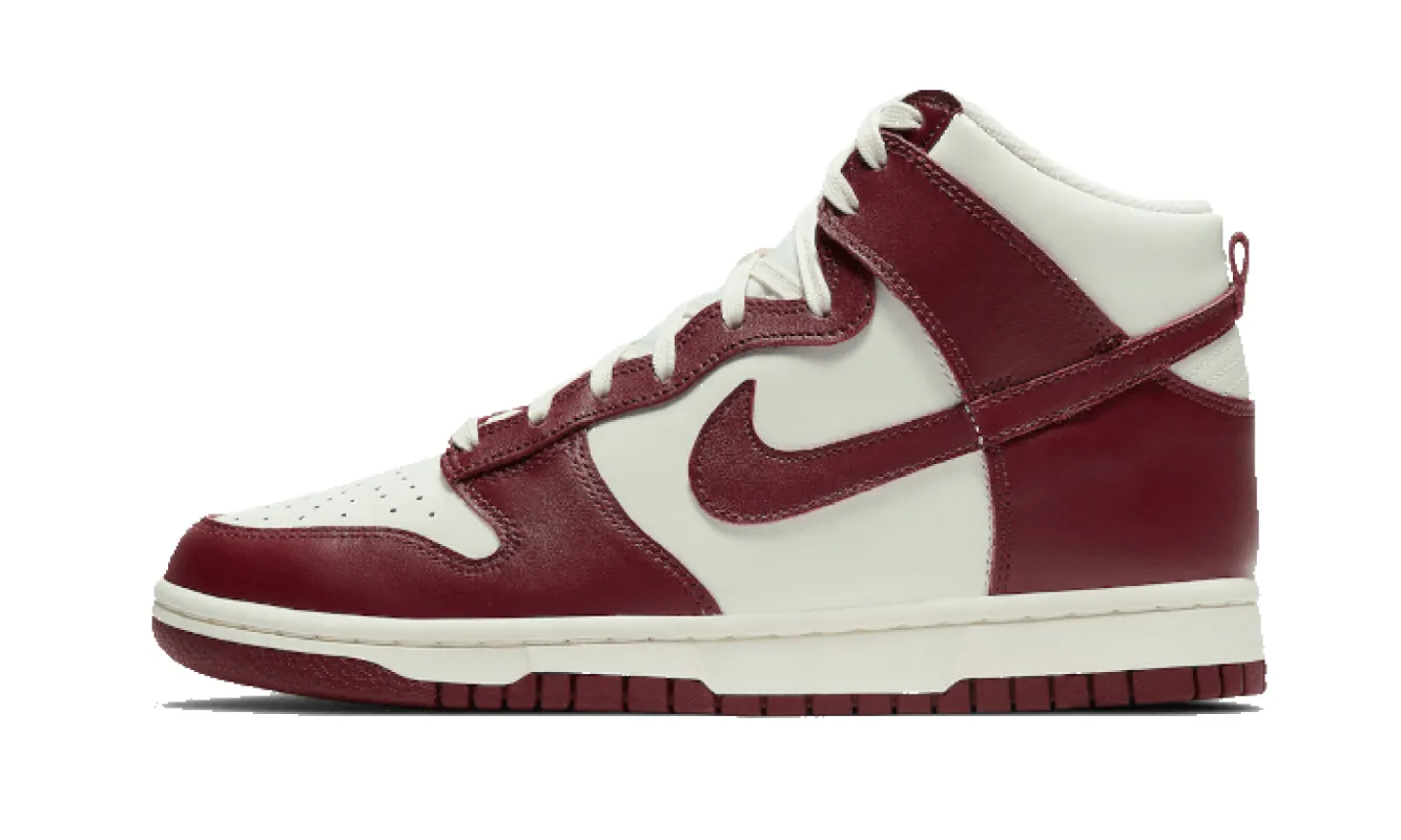 Nike Dunk High Sail Team Red sold by Addict Sneakers