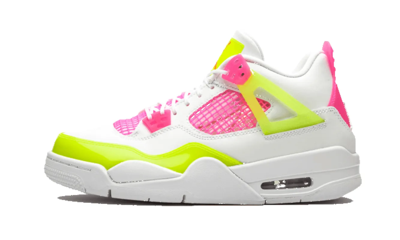 Air Jordan 4 Retro White Lemon Pink sold by Addict Sneakers