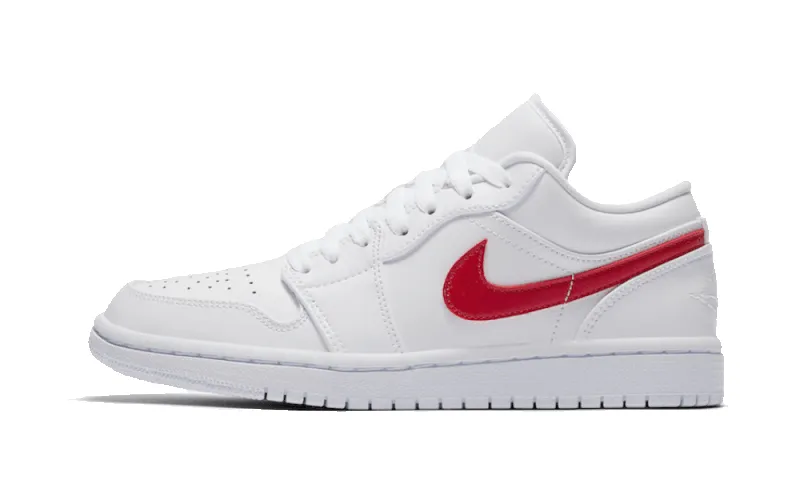 Air Jordan 1 Low White University Red sold by Addict Sneakers
