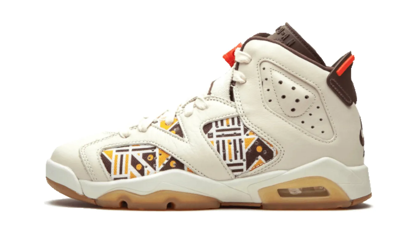 Air Jordan 6 Retro Quai 54 Sail Brown 2020 sold by Addict Sneakers