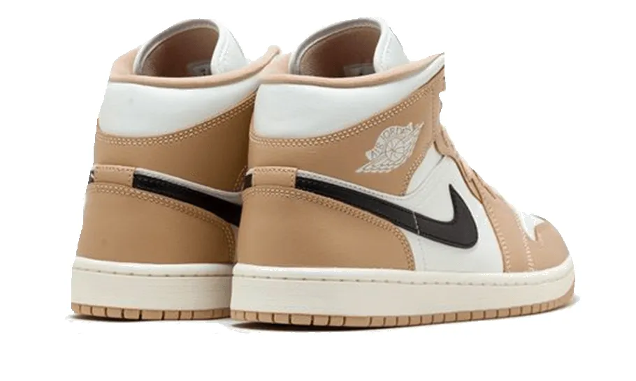 Air Jordan 1 Mid Tan Black sold by Addict Sneakers product image thumbnail 3