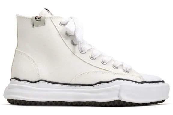 Maison Mihara Yasuhiro Peterson OG Sole Canvas High White sold by Addict Sneakers
