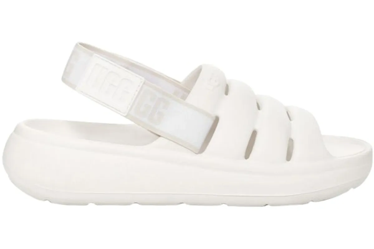 UGG Sport Yeah Slide Bright White (Women's) sold by Addict Sneakers