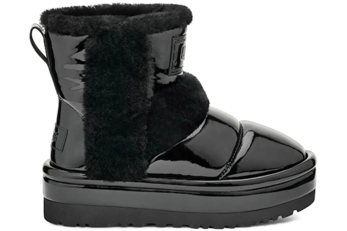 UGG Classic Chillapeak Shine Boot Black (Women's) sold by Addict Sneakers