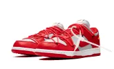 Nike Dunk Low Off-White University Red sold by Addict Sneakers
