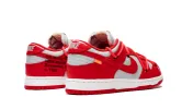 Nike Dunk Low Off-White University Red sold by Addict Sneakers