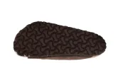 Birkenstock Arizona Suede Leather Soft Footbed Mocha sold by Addict Sneakers