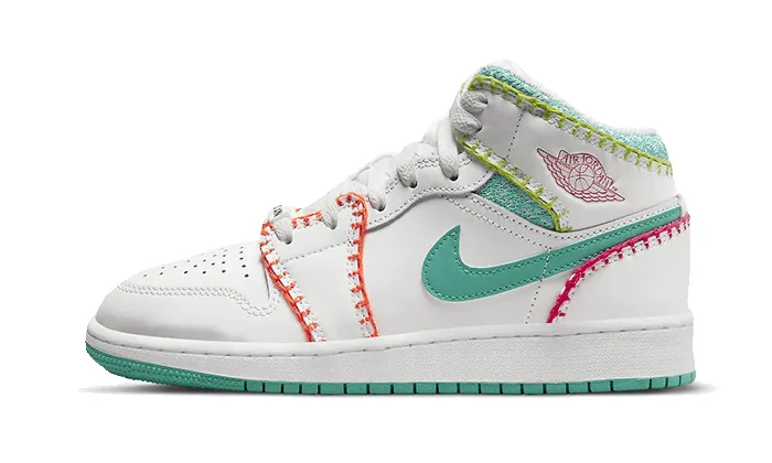 Air Jordan 1 Mid Multi Knit sold by Addict Sneakers