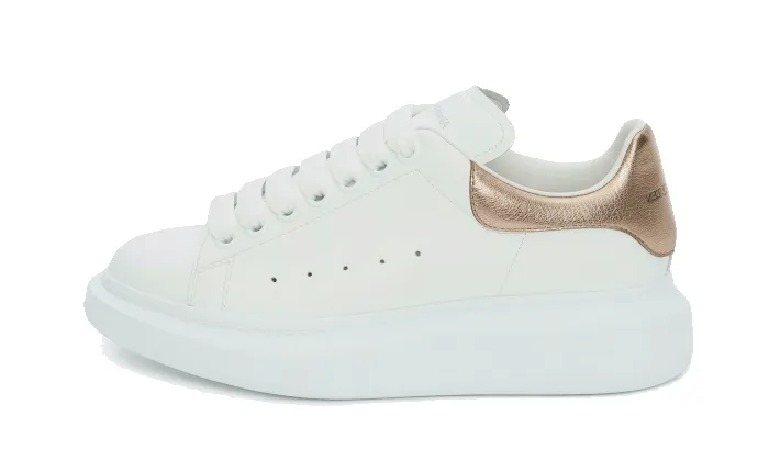 Alexander McQueen Oversized White Rose Gold sold by Addict Sneakers