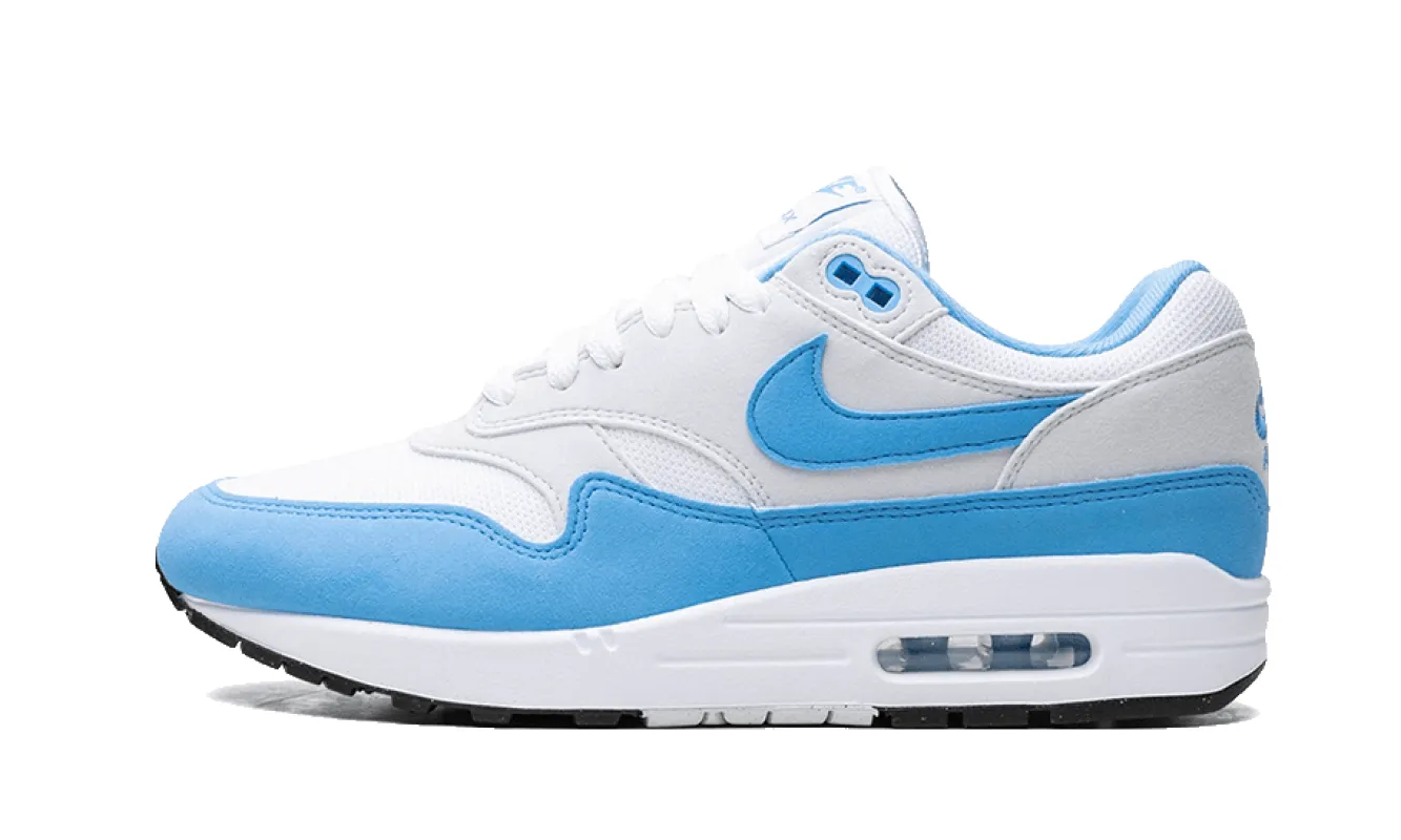 Nike Air Max 1 White University Blue sold by Addict Sneakers
