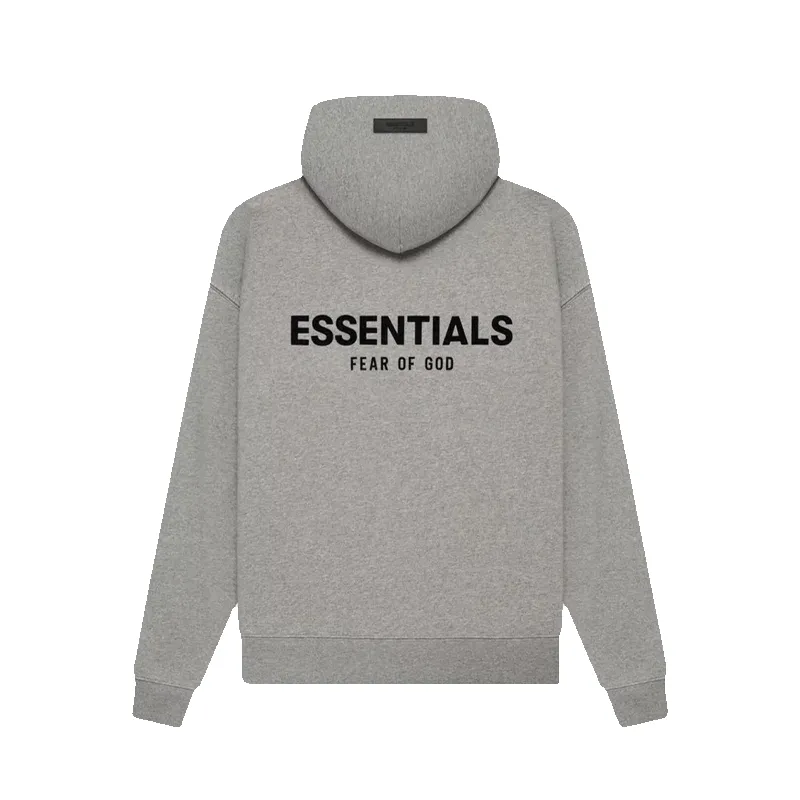 Fear of God Essentials Hoodie Dark Oatmeal sold by Addict Sneakers product image thumbnail 2