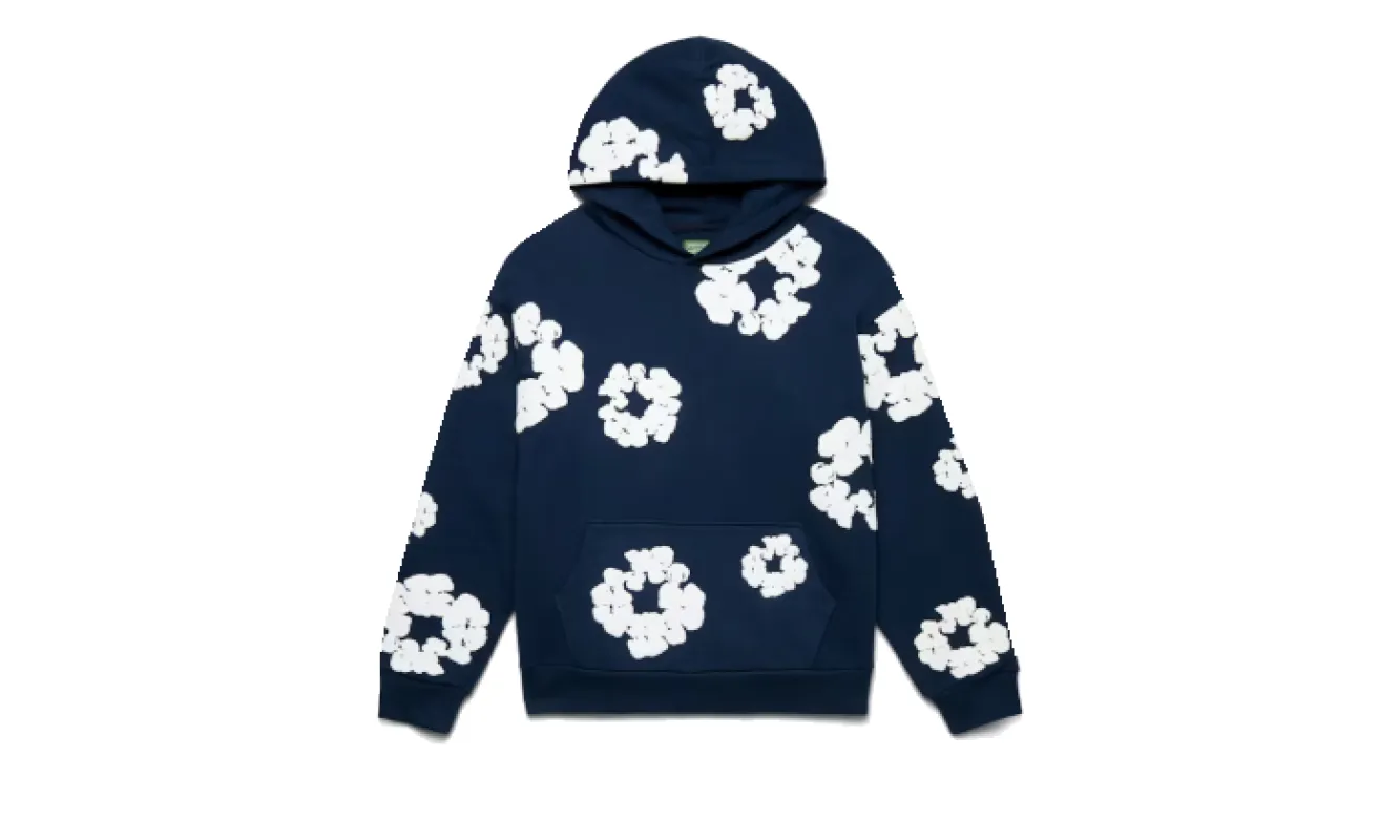 Denim Tears The Cotton Wreath Sweatshirt Navy made by Denim Tears