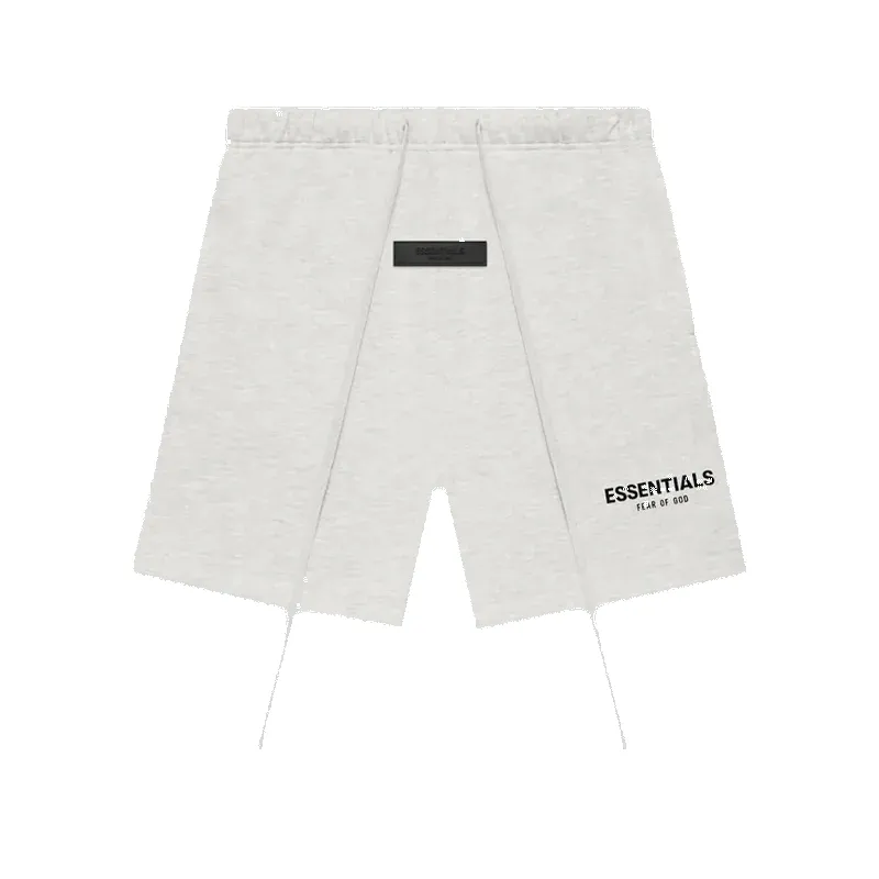 Fear of God Essentials Sweatshort Light Oatmeal sold by Addict Sneakers