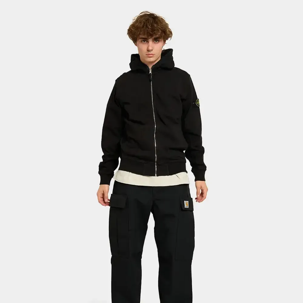 Stone Island Zipped Sweatshirt Black sold by Addict Sneakers product image thumbnail 3