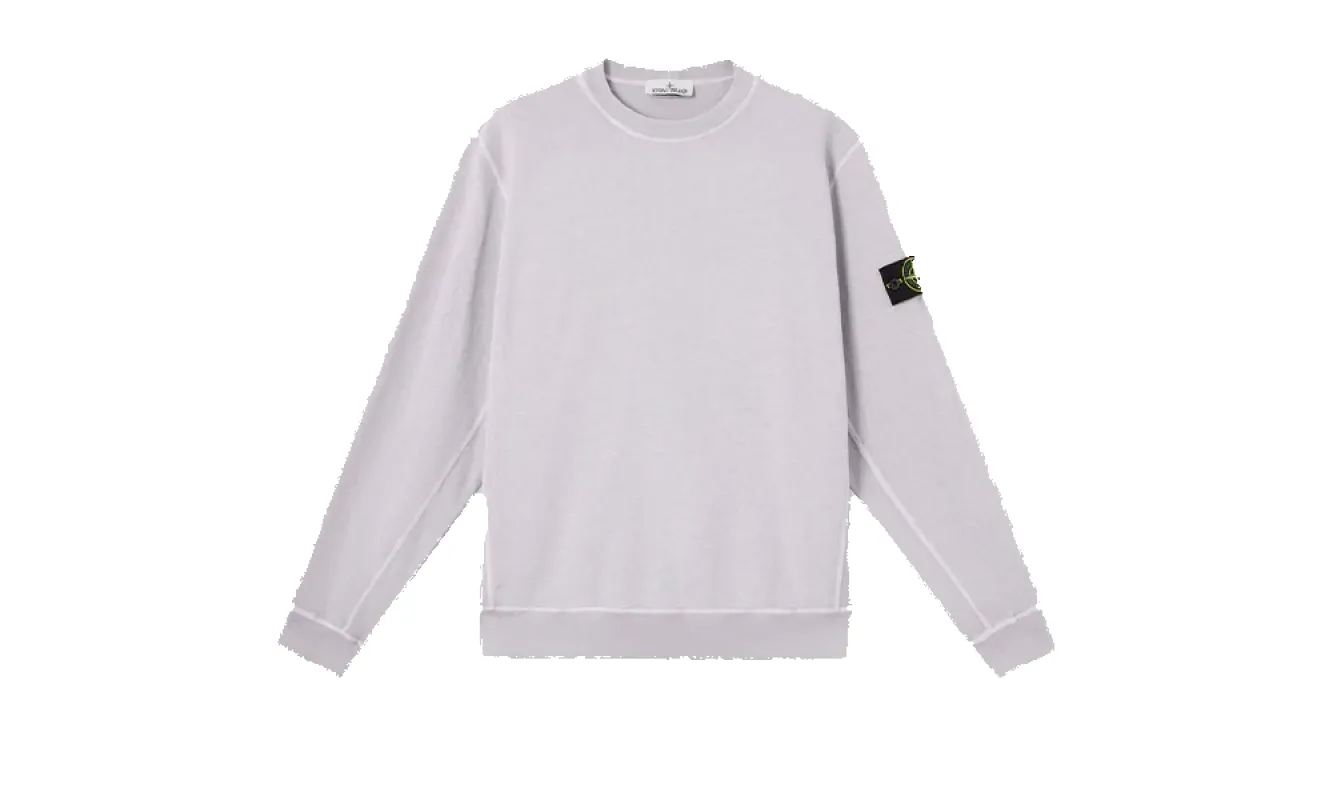 Stone Island Crewneck Old Effect Light Purple sold by Addict Sneakers