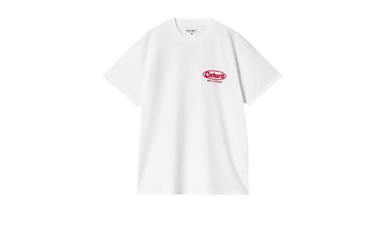 Carhartt WIP T-Shirt Logo White sold by Addict Sneakers