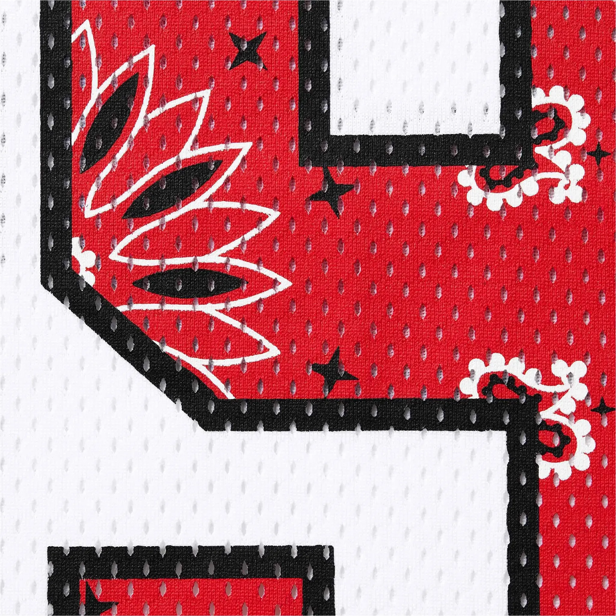 Supreme Bandana White Football Jersey sold by Addict Sneakers product image thumbnail 3