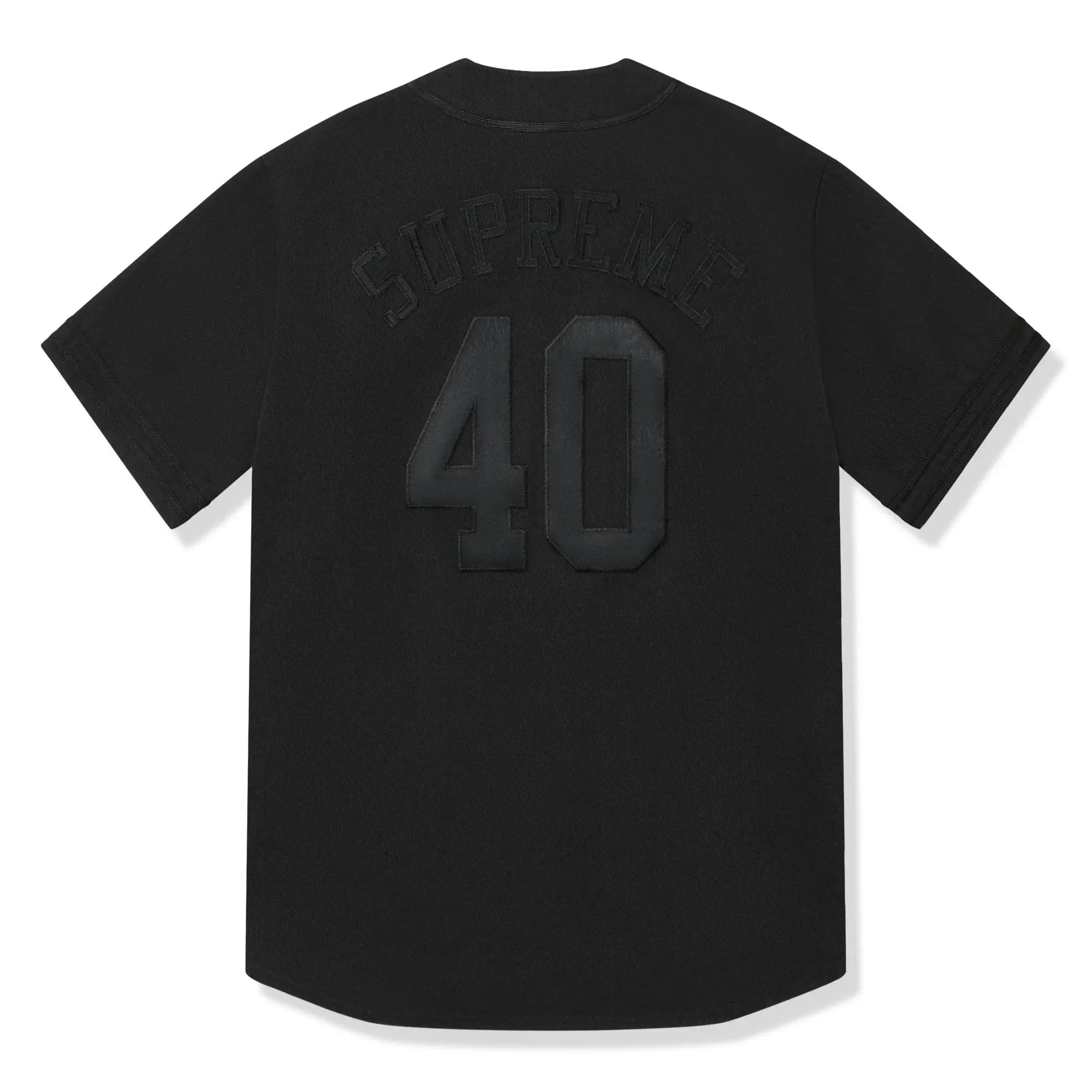 Supreme 40 Acres Twill Baseball Black Jersey sold by Addict Sneakers product image thumbnail 2