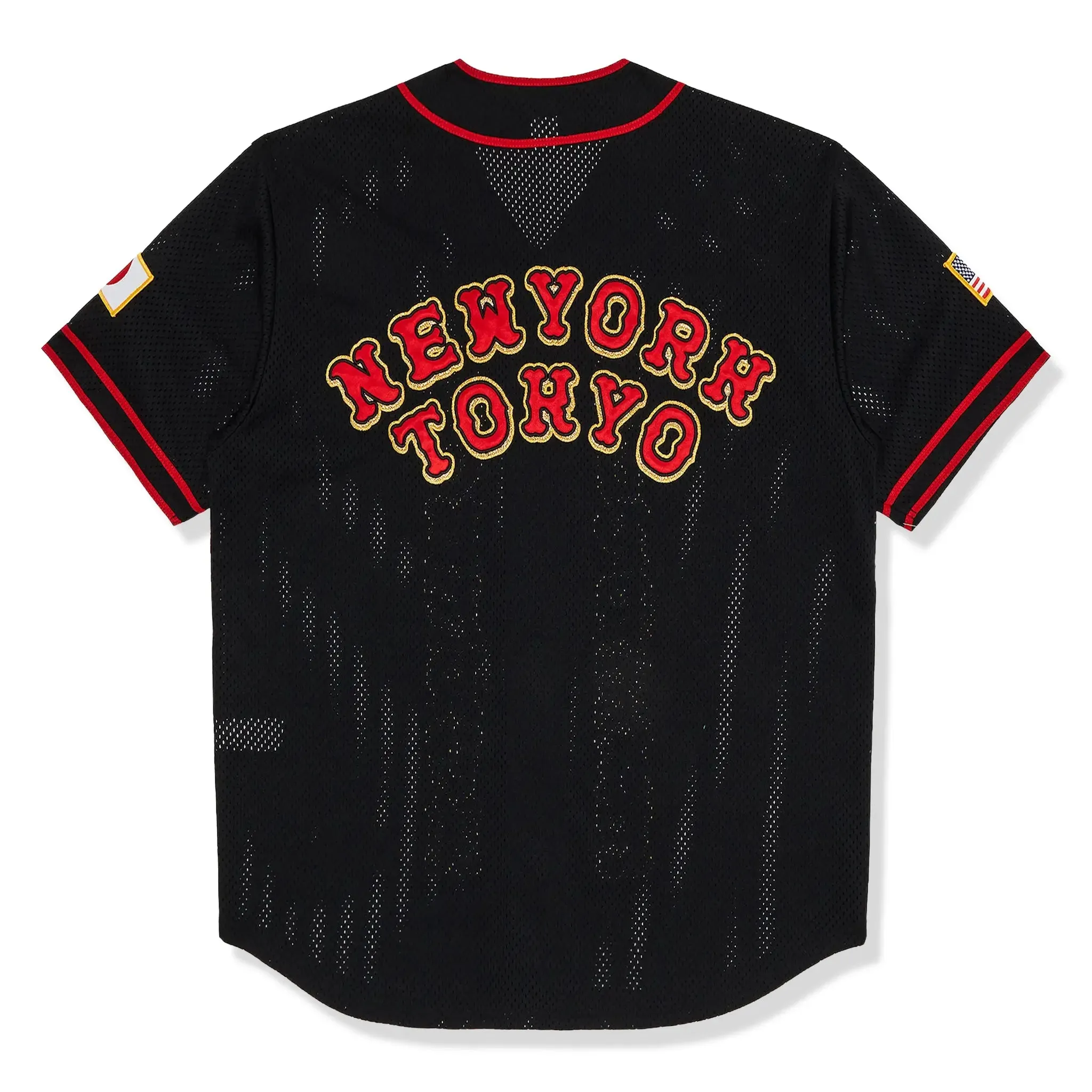 Supreme Homerun Black Baseball Jersey sold by Addict Sneakers product image thumbnail 2