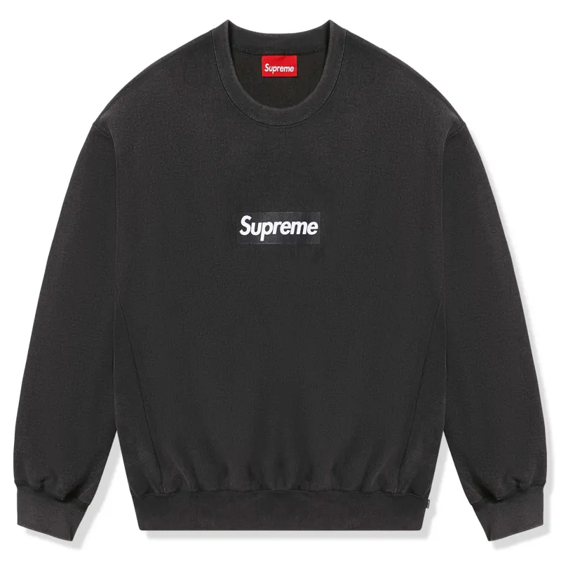【専用】Supreme Small Box Crewneck M - Black Supreme Small Box Crewneck Black | Parallel