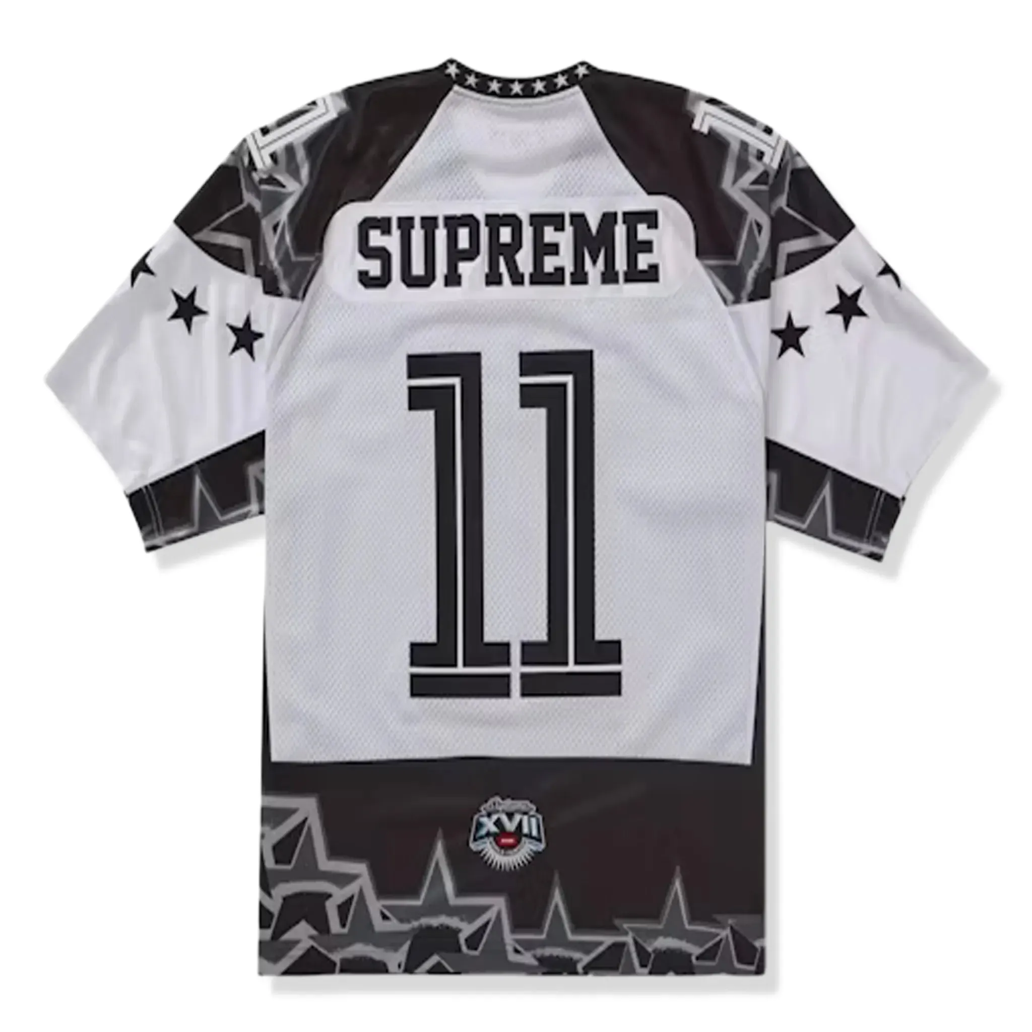 Supreme Stars Football Jersey Black sold by Addict Sneakers product image thumbnail 2