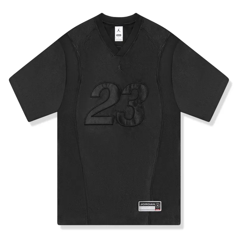 Supreme x Jordan Warm Up Black Jersey made by Supreme