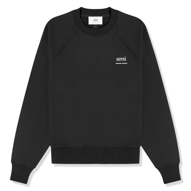 Ami Paris Ami Alexandre Mattiussi Black Sweatshirt sold by Addict Sneakers