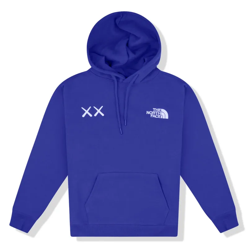 The North Face x Kaws Popover Bolt Blue Hoodie made by The North Face