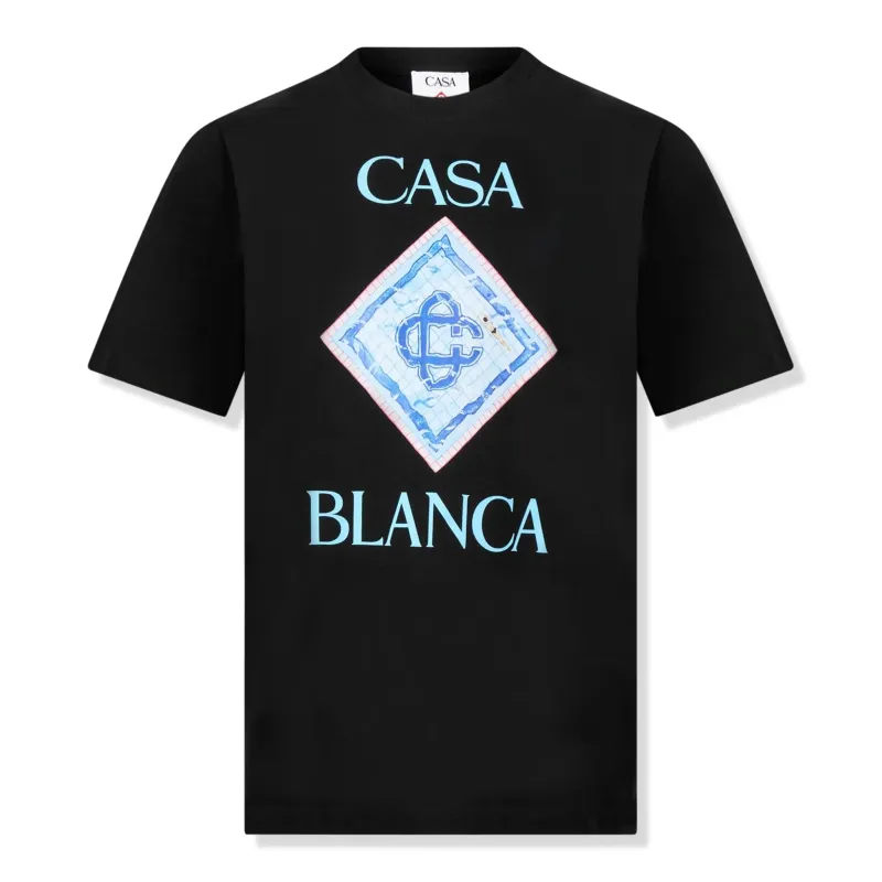 Casablanca Pool Black T Shirt made by Casablanca