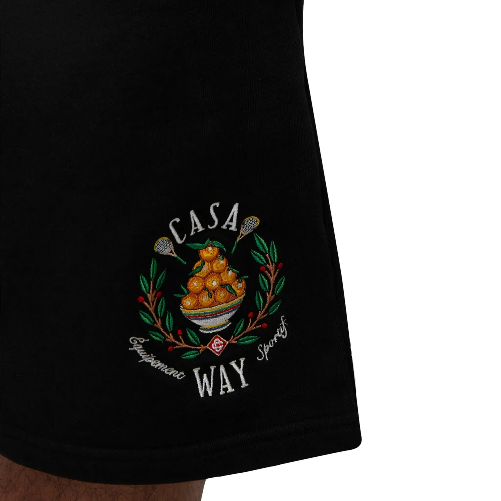 Casablanca Casa Way Black Shorts sold by Addict Sneakers product image thumbnail 2