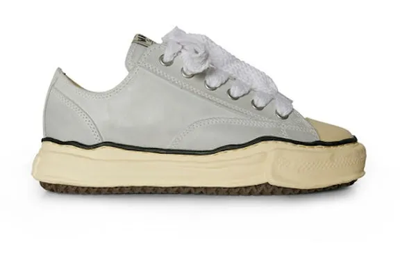 Maison Mihara Yasuhiro Peterson OG Sole Low Paraffin Leather White sold by Addict Sneakers
