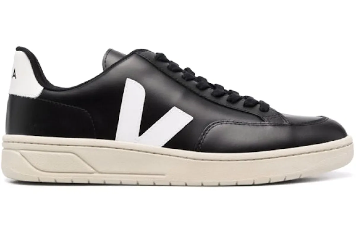 Veja V-12 Leather Black White sold by Addict Sneakers